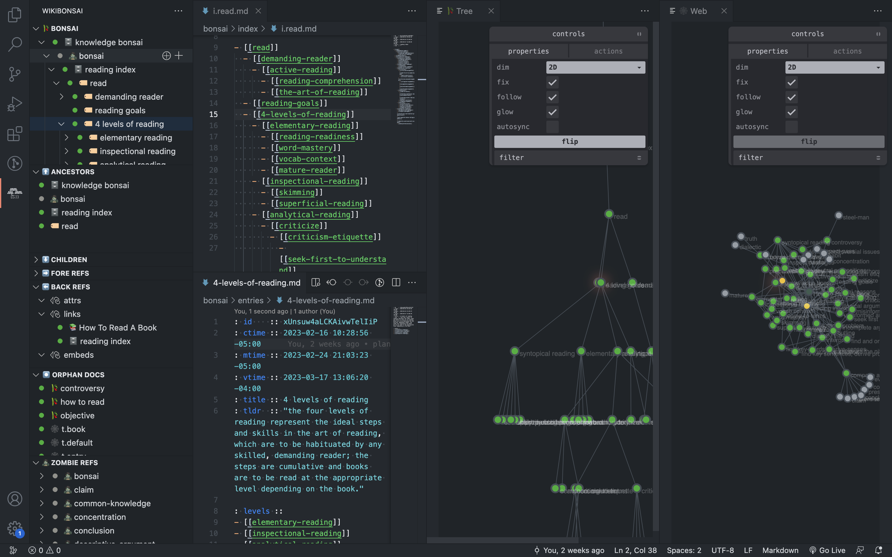vscode-wikibonsai